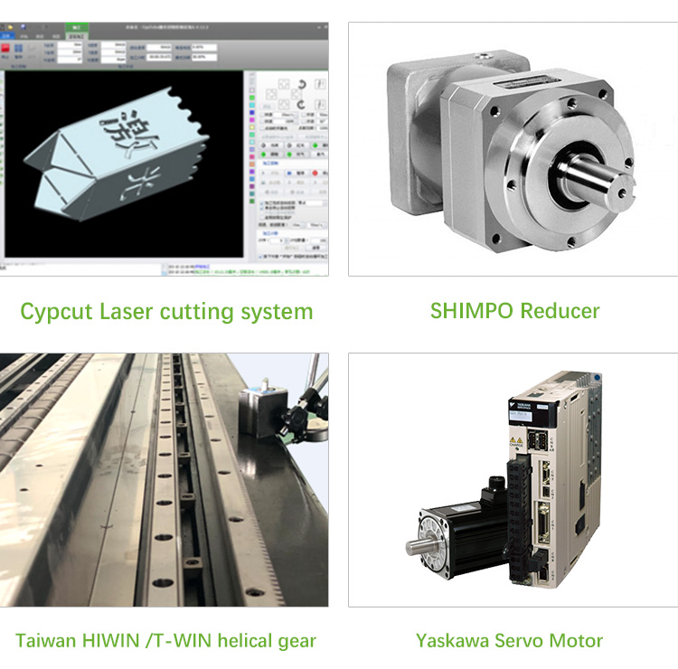 Taglio laser fibra ottica di profilati metallici - TUBILASER ®